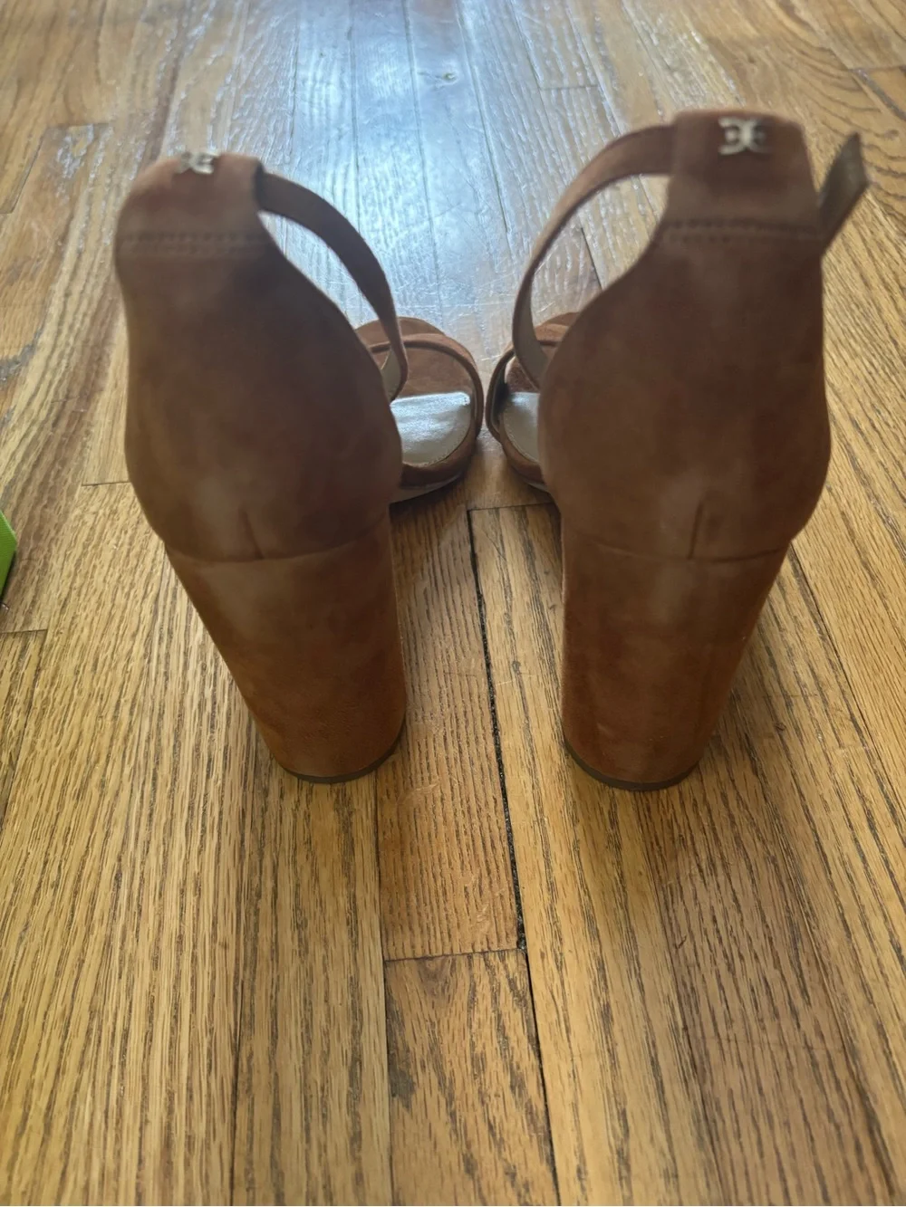 Sam Edelman - Yaro Ankle Strap Sandal Heel-Frontier Brown Size 8.5